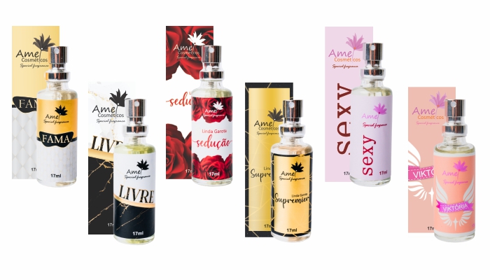 Perfumes Femininos 17ml