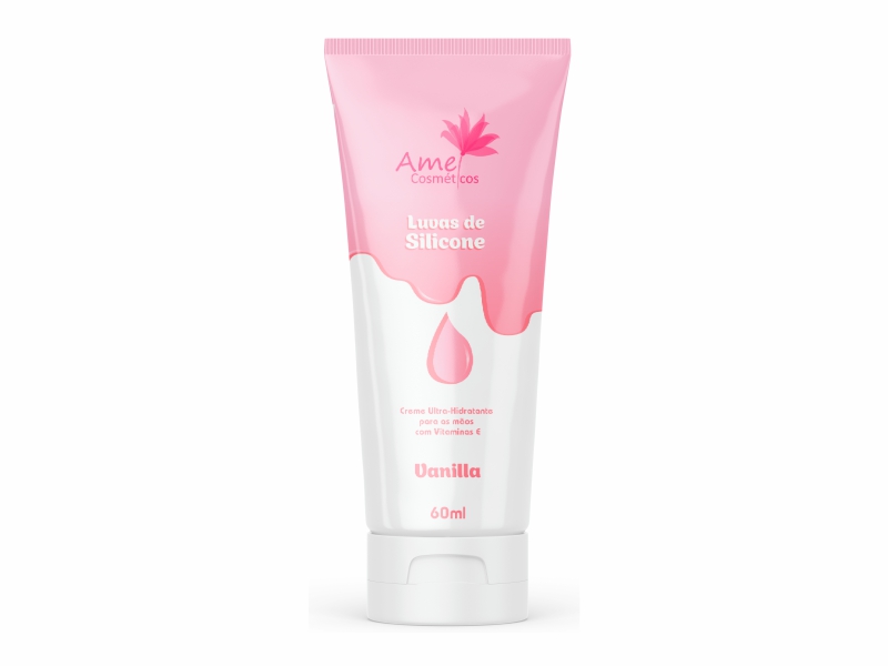 Luvas de Silicone - Creme Ultra Hidratante Amei Cosmticos