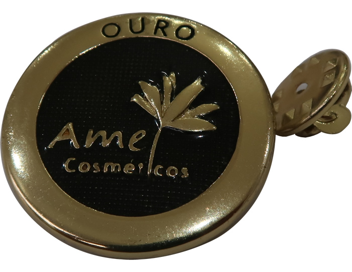 Pin Qualificao Ouro (Boton Personalizado)