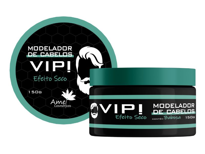 Modelador de Cabelos Vip! Efeito Seco - Amei Cosmticos