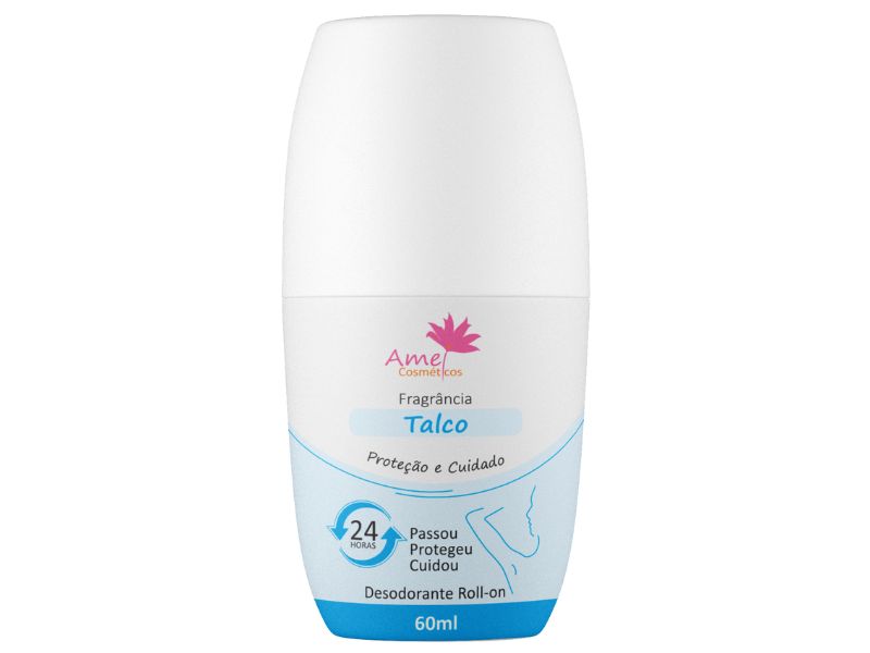 Desodorante Roll-on Talco Amei Cosmticos