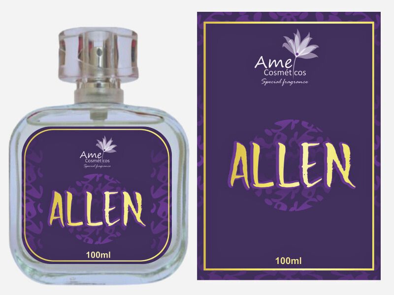 Perfume Amei Cosmticos Allen 100ml